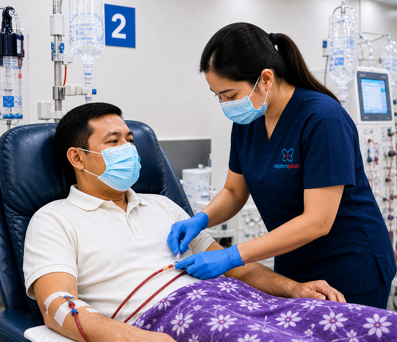 Patient Setup and Connection